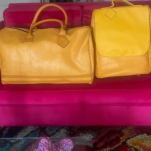 Tote and carry duffle bag. The book bag has been SOLD!